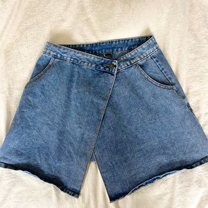 SHEIN denim skirt